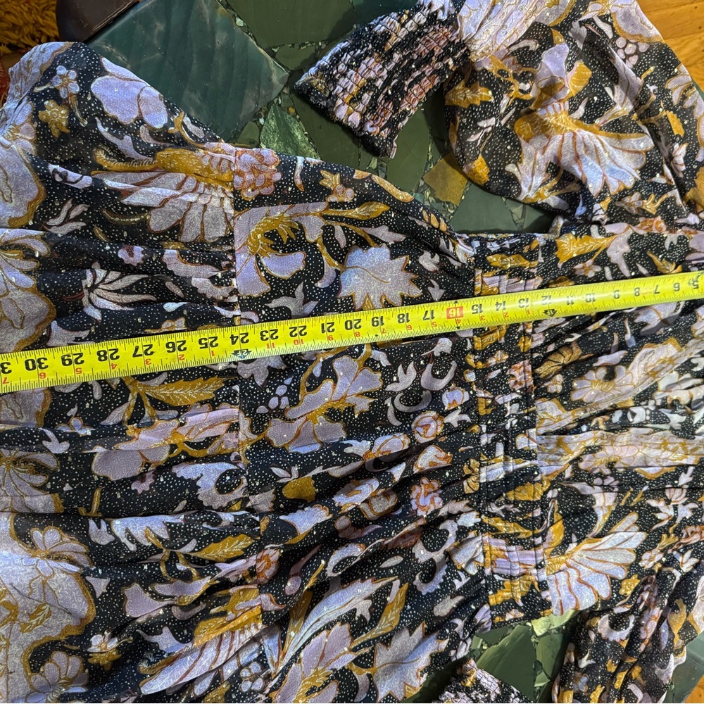 💃🏻Ulla Johnson Rosetta Floral Silk Dress - Picture 9 of 13